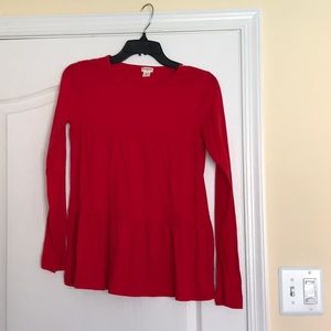 Red tunic